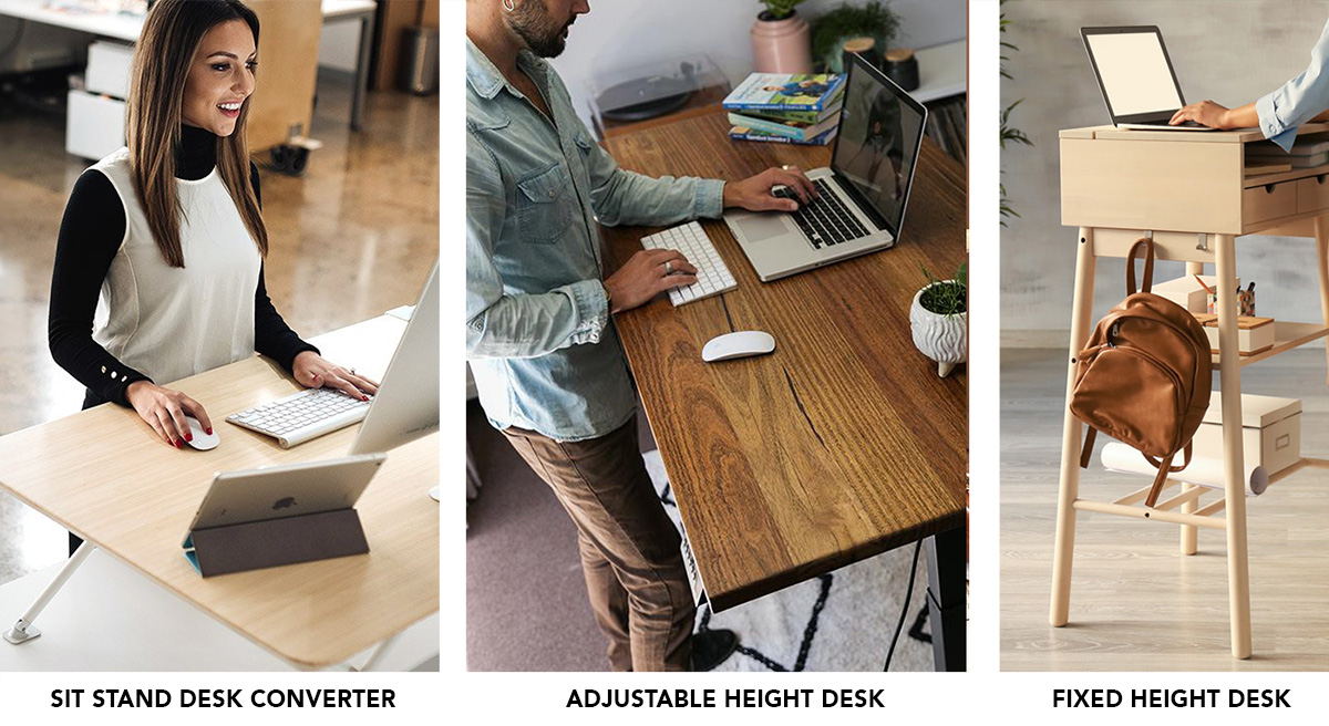 adjustable height stand up desk