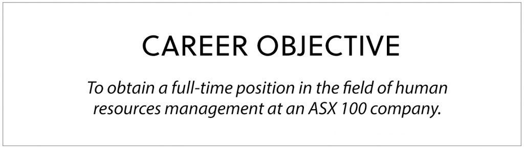 resume tips australia
