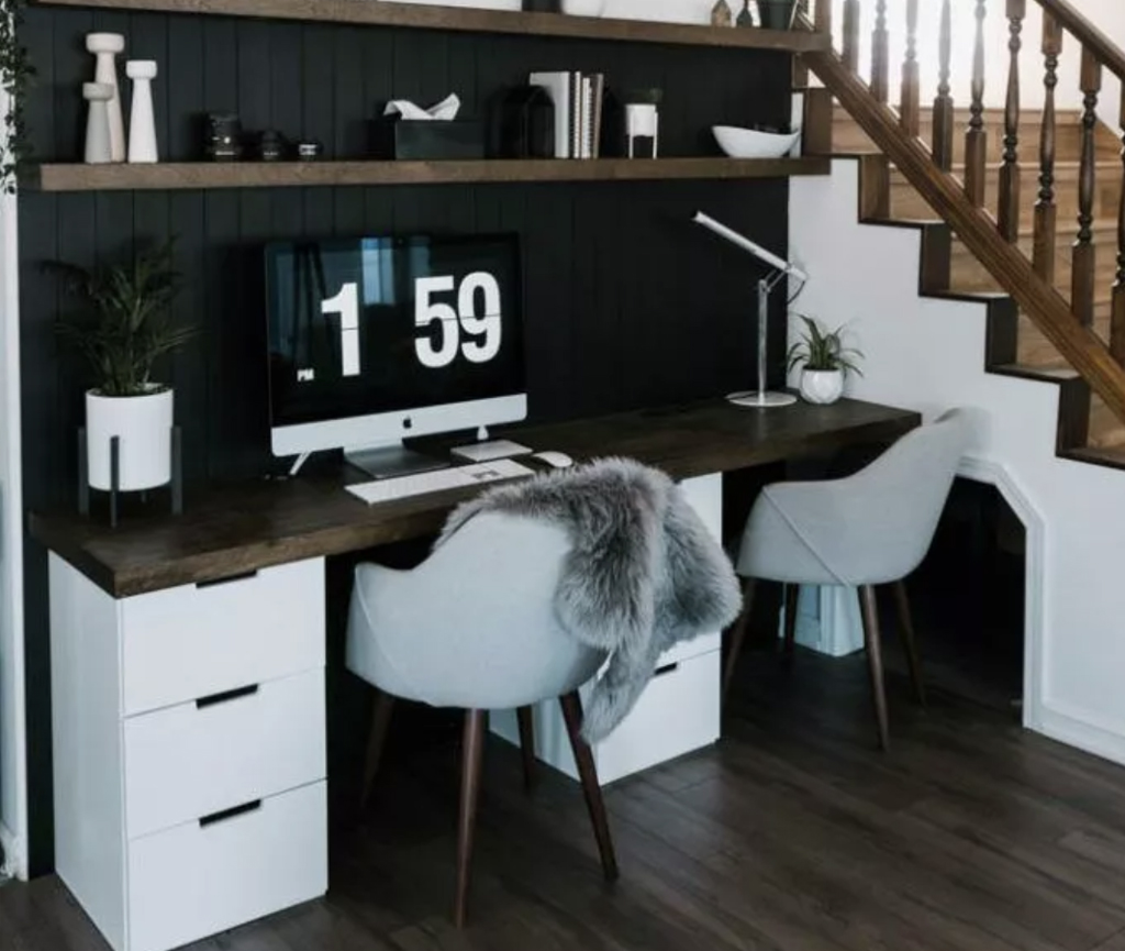 cheap home office idea