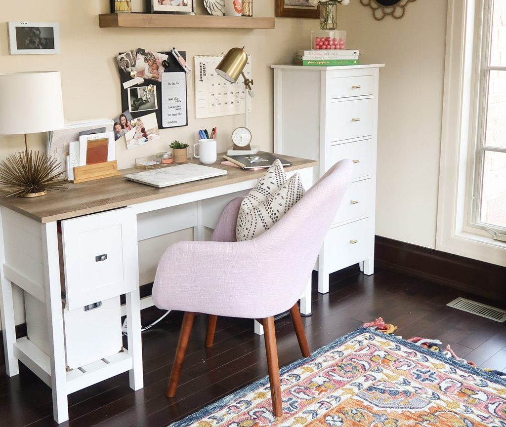 home office idea on a budget