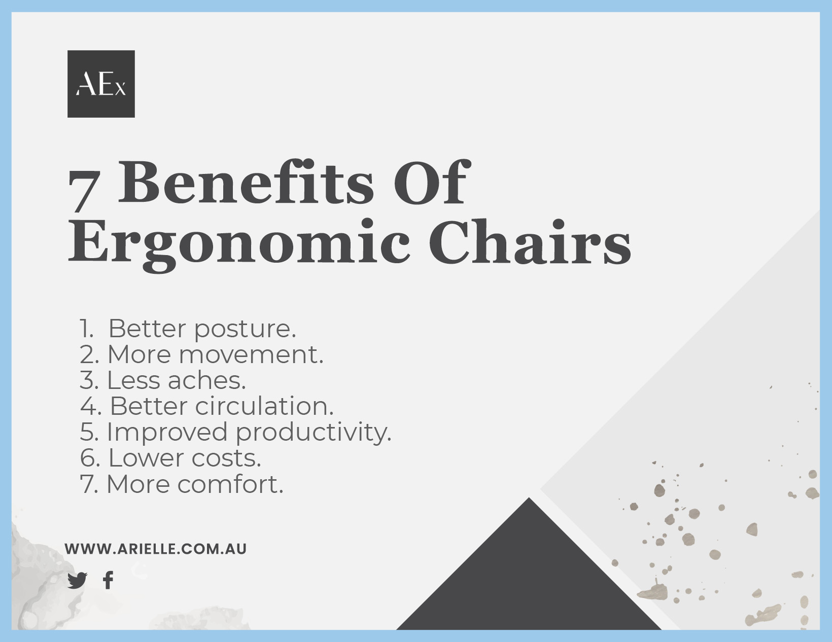 7 Benefits Of An Ergonomic Chair