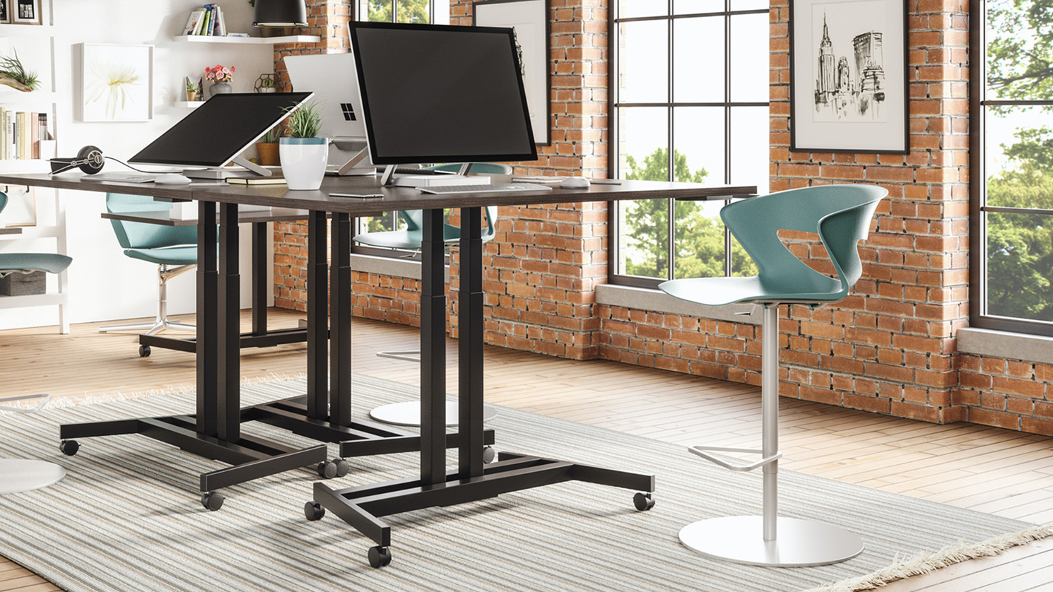 Desk Stool Vs Chair At Emily Ramirez Blog