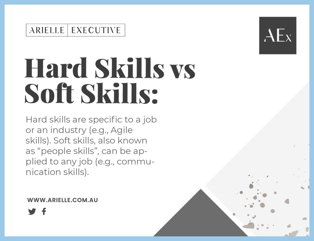 hard skills vs soft skills on resume