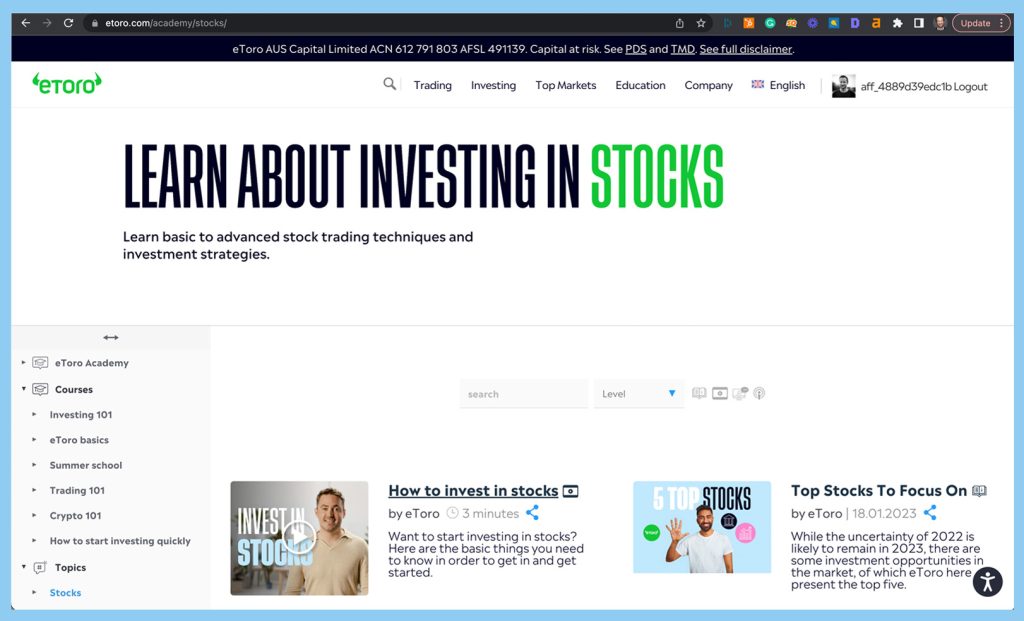 etoro australia review