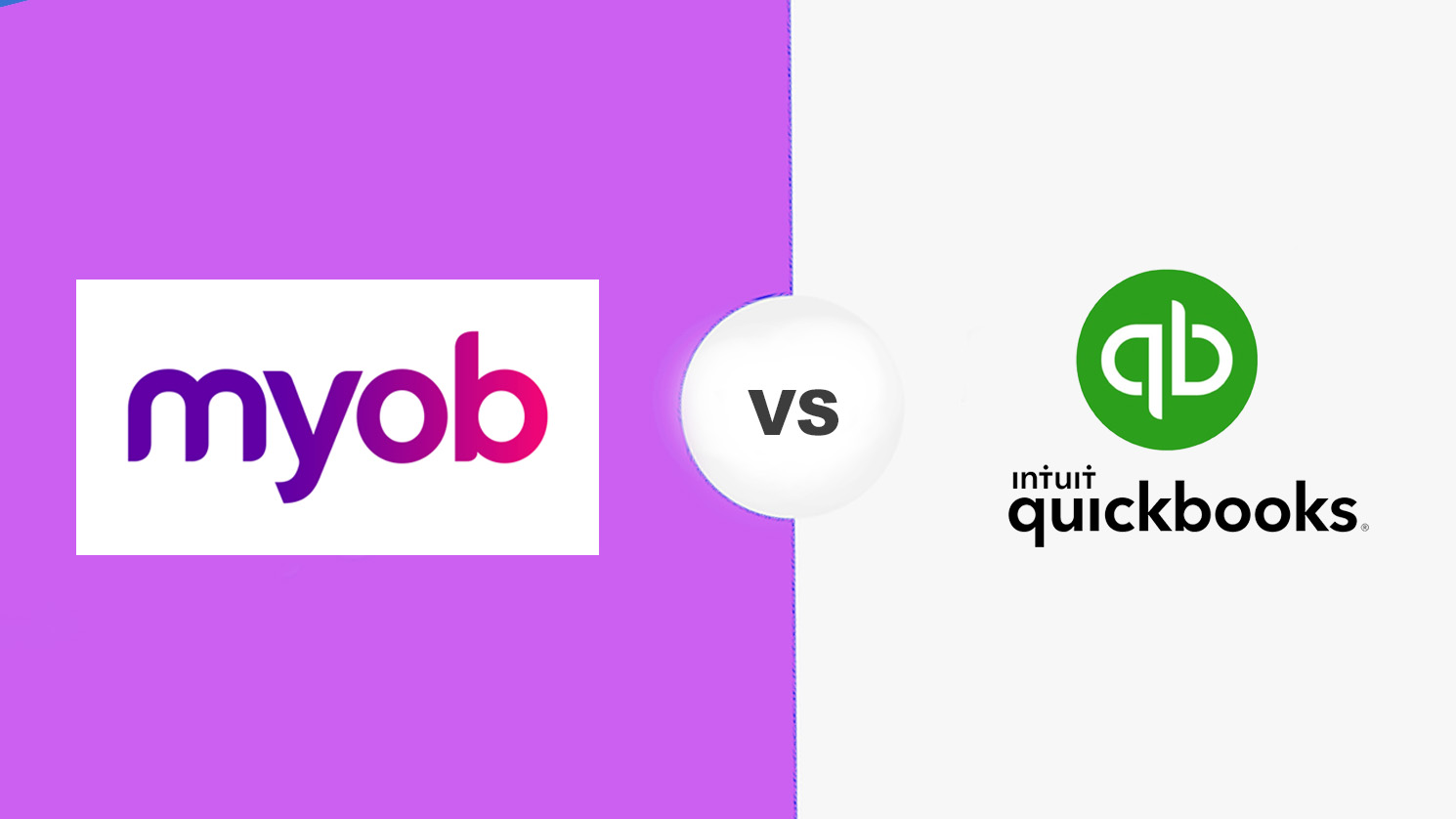myob vs quickbooks accounting software comparison